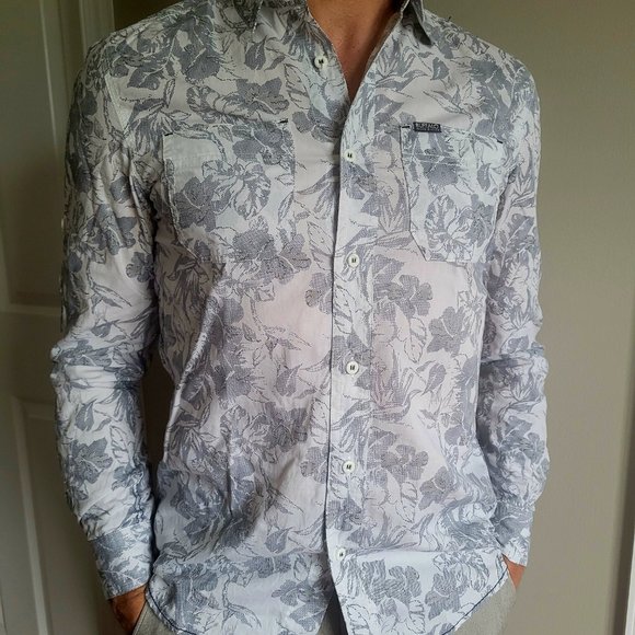 Buffalo David Bitton Other - Buffalo David Bitton Men's Long Sleeve Shirt, 100% Cotton, Exclusive Trims, SP,